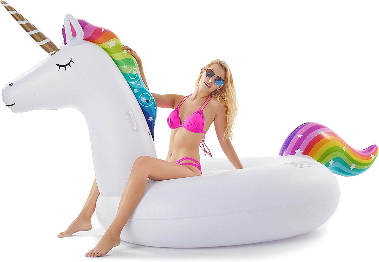 Jasonwell Unicorn Inflatable Pool Float