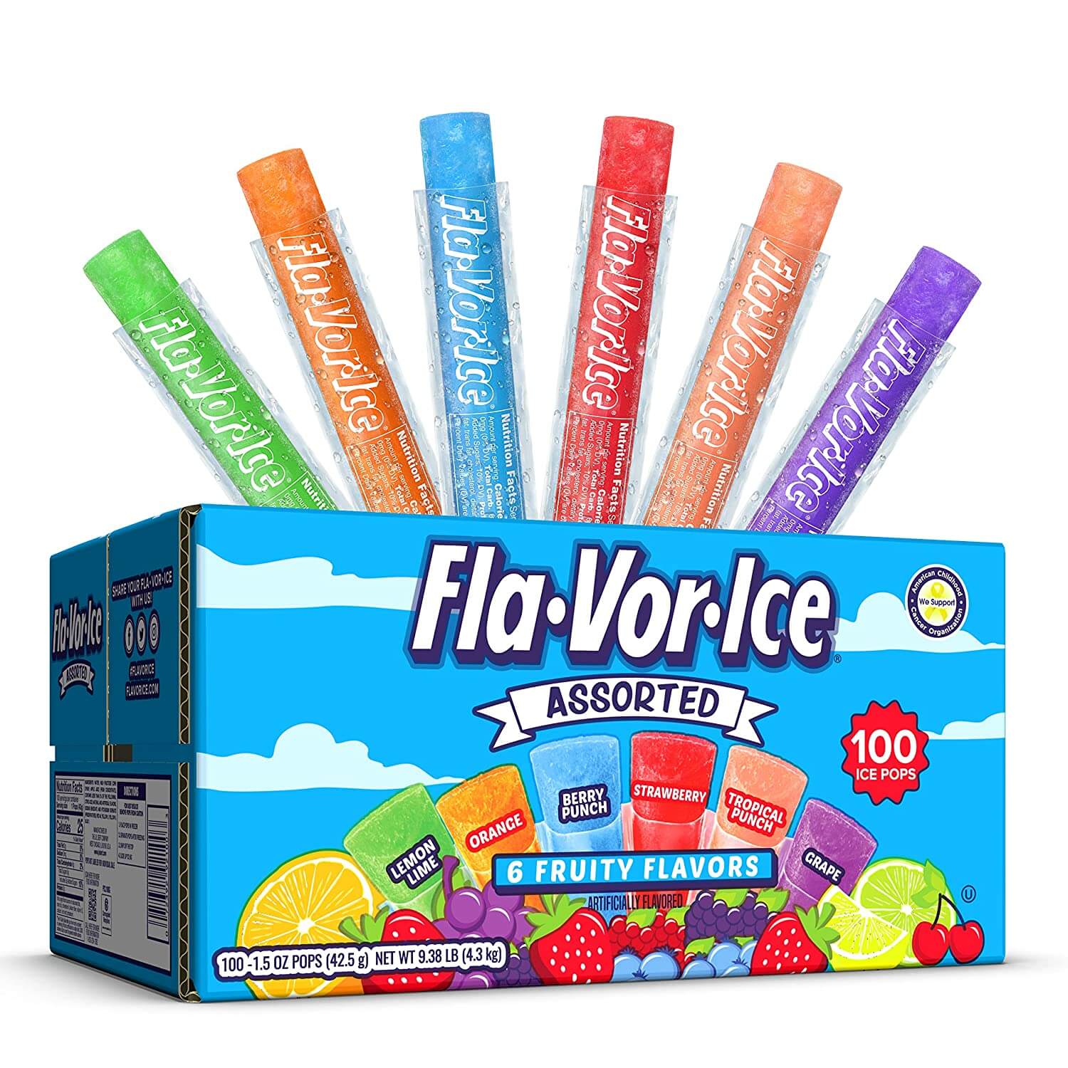 Fla-Vor-Ice Popsicle Variety Pack