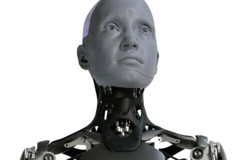 Ameca AI robot