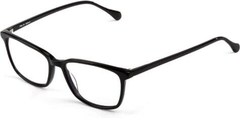 black frames glasses