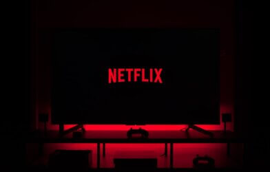 Netflix starting up on a TV