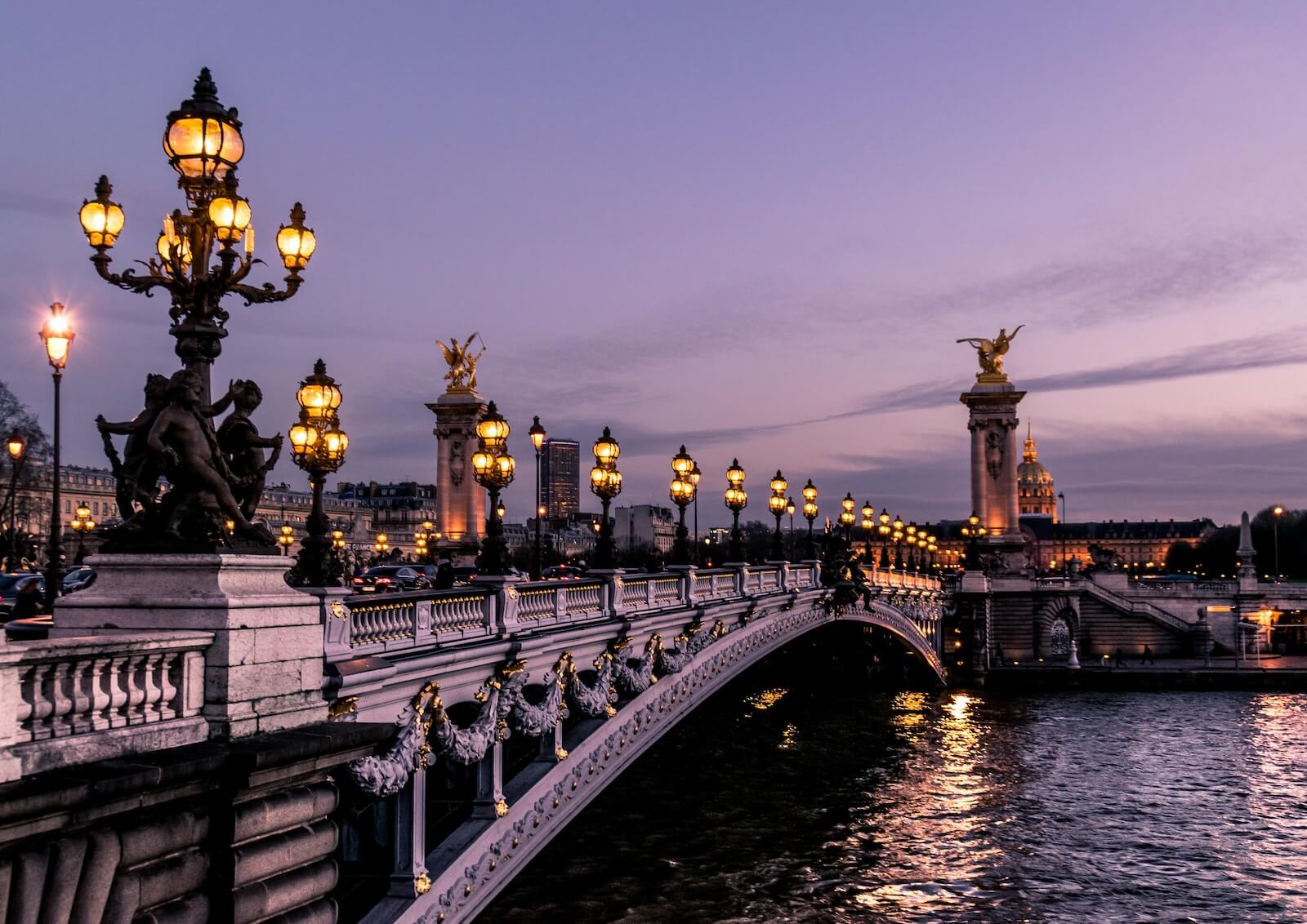 Pont Alexandre III in Paris 