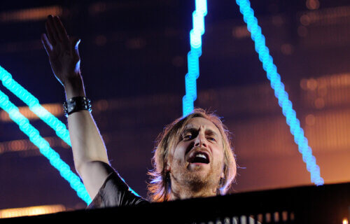 David Guetta performs at FIB on July 15, 2012 in Benicassim, Spain