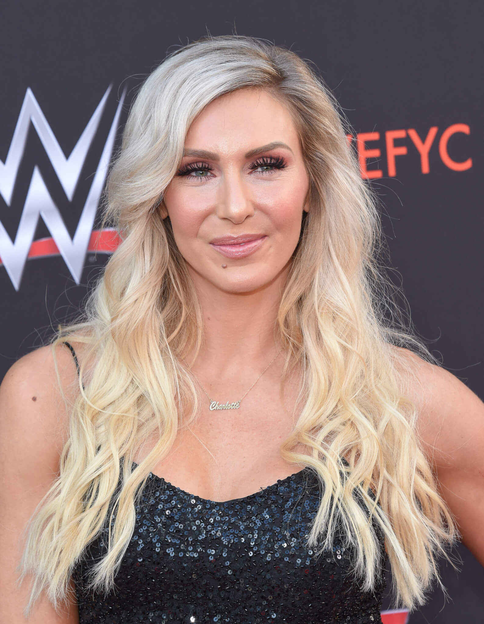 Charlotte Flair arrives to the 'WWE' FYC Event in 2018 in Hollywood, CA
