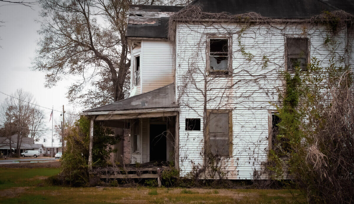 Abandoned home