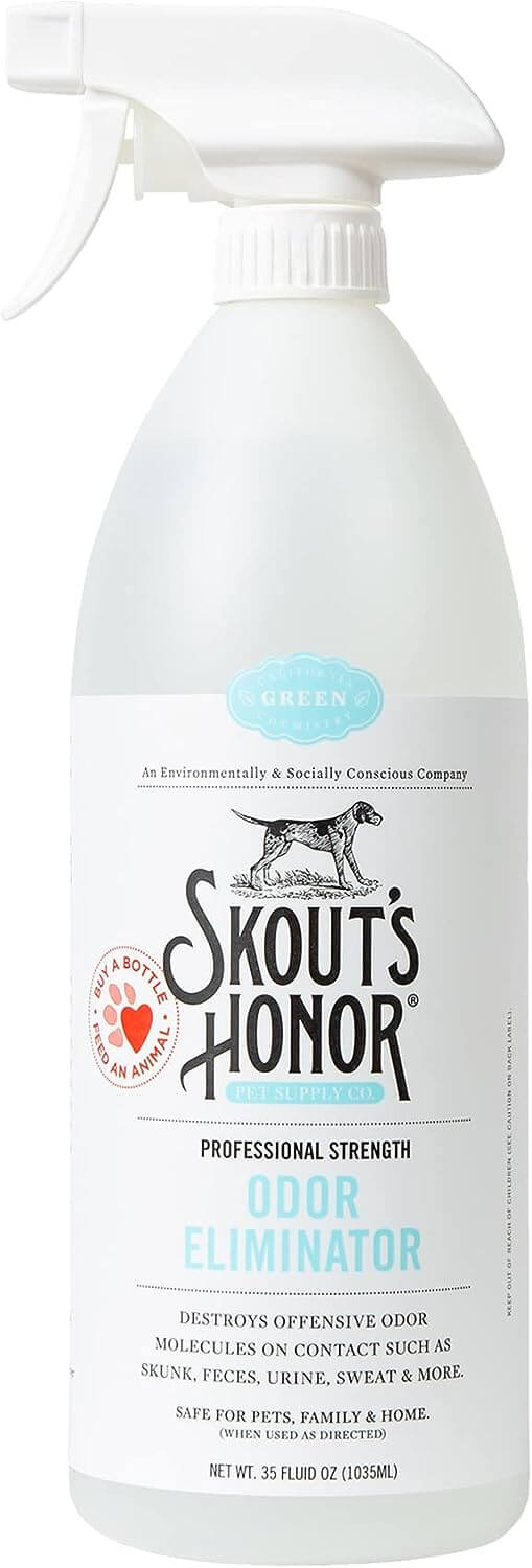 Skout’s Honor Professional Strength Stain & Odor Remover