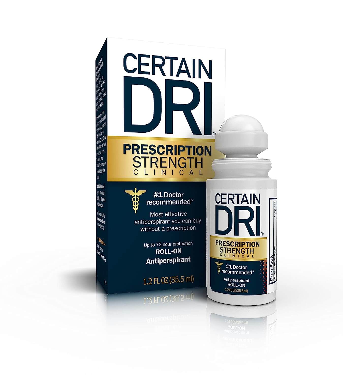 Certain Dri Prescription-Strength Clinical Anti-perspirant Roll-on