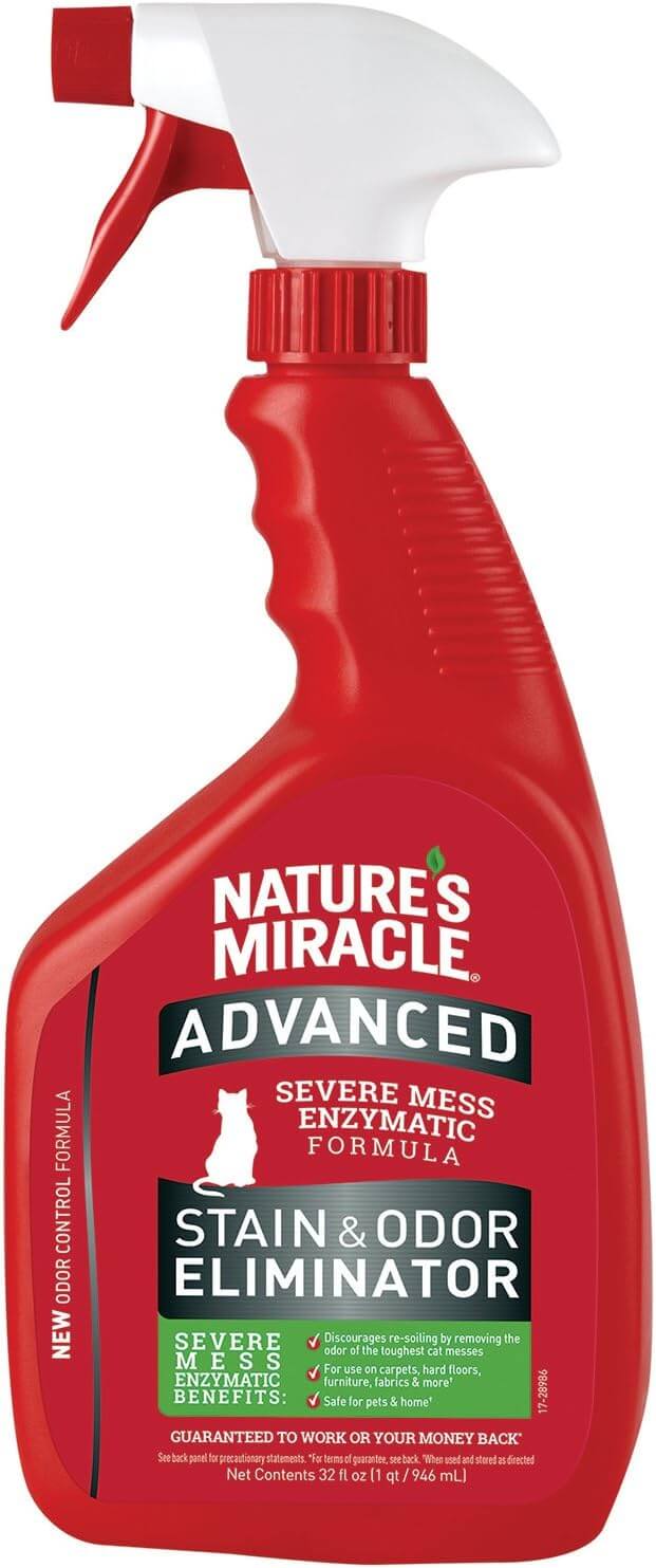Nature’s Miracle Advanced Stain and Odor Eliminator Cats / Dogs