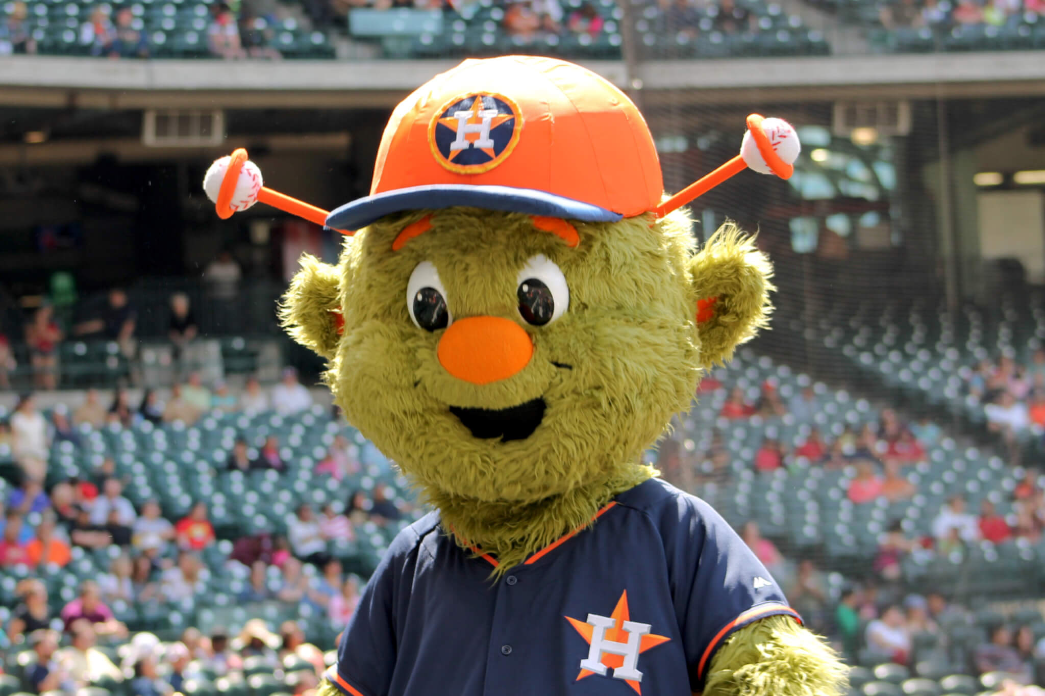 image of Houston Astros mascot Orbit 