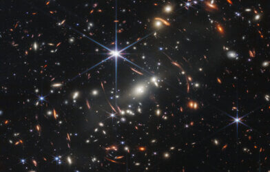 Image of the universe from the James Webb Space Telescope