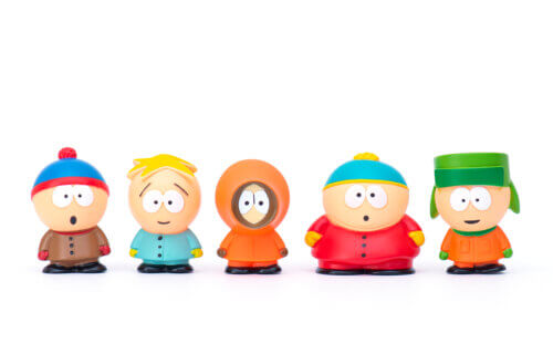 "South Park" cartoon characters