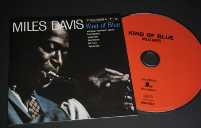Miles Davis "Kind of Blue" vinyl album