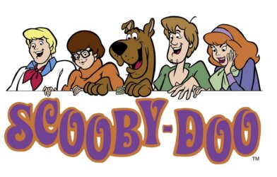 "Scooby-Doo" logo and characters