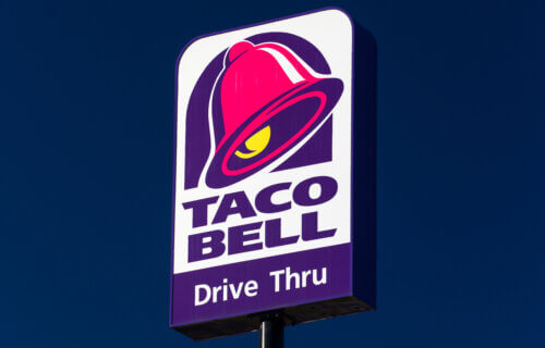 Taco Bell Drive-Thru sign