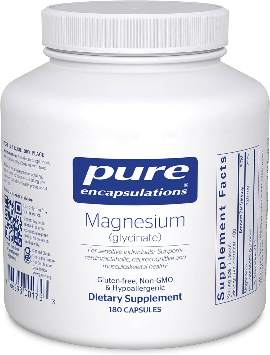 Pure Encapsulations Magnesium Glycinate 