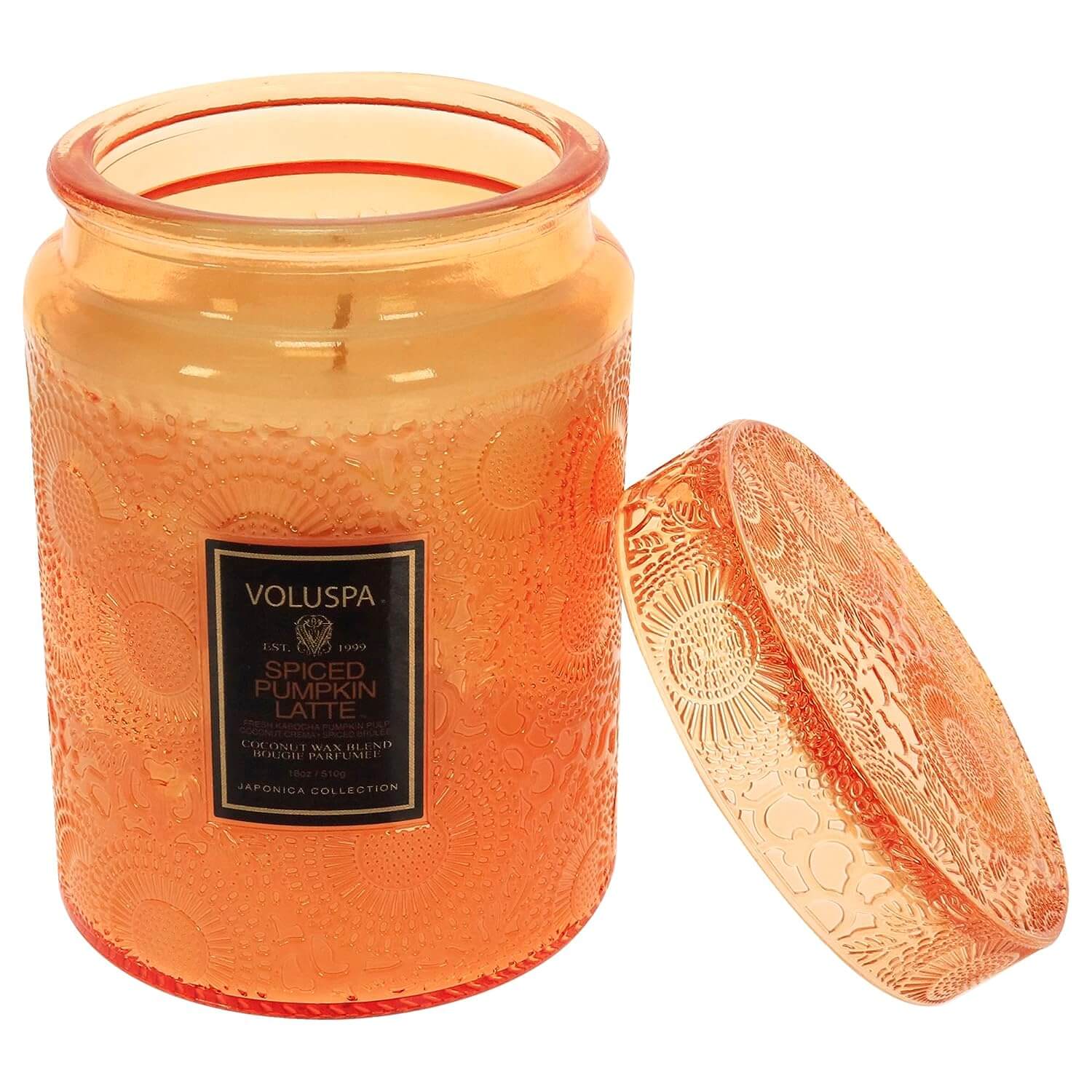 Voluspa Spiced Pumpkin Latte Japonica Large Jar Candle