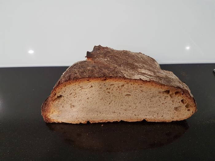 piece of Sourdough bread