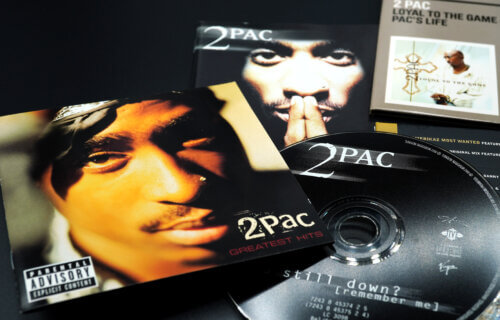 2Pac album covers