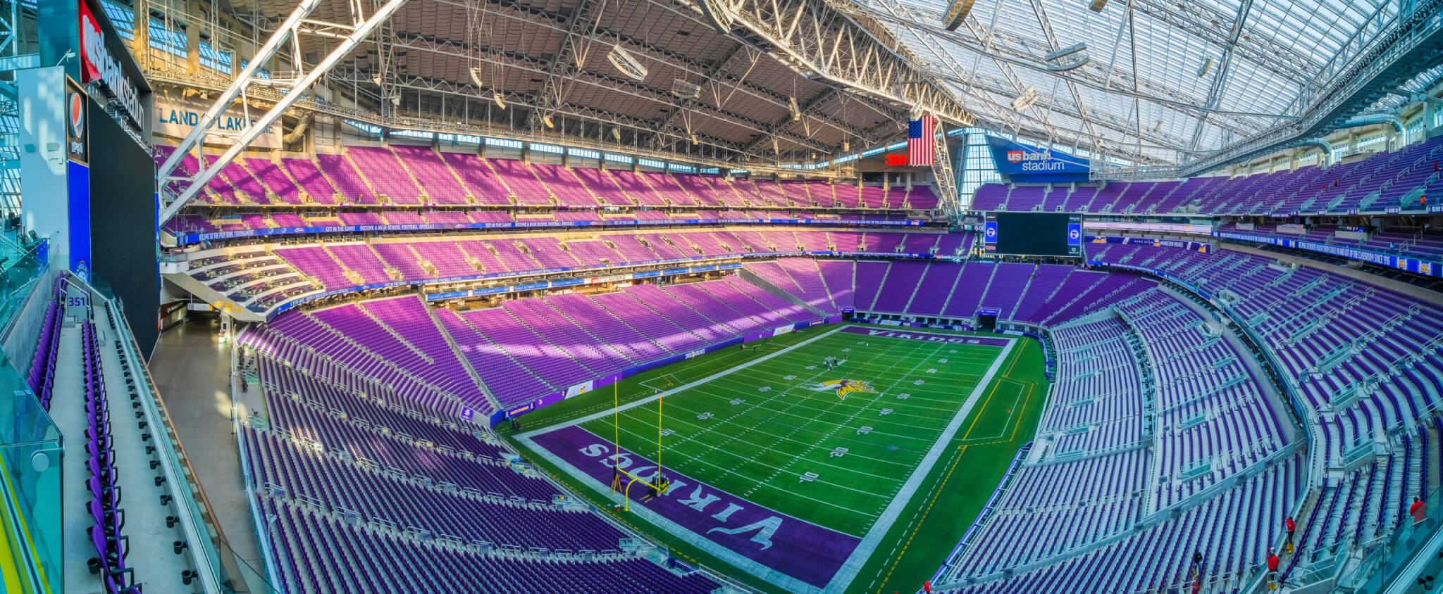 Minnesota Vikings' U.S. Bank Stadium named best home field in the NFL