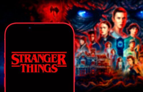"Stranger Things" art and logo