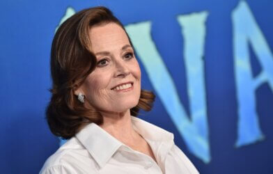 Sigourney Weaver arrives for the "Avatar The Way of Water" Hollywood Premiere in 2022