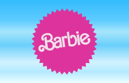 "Barbie" The Movie logo