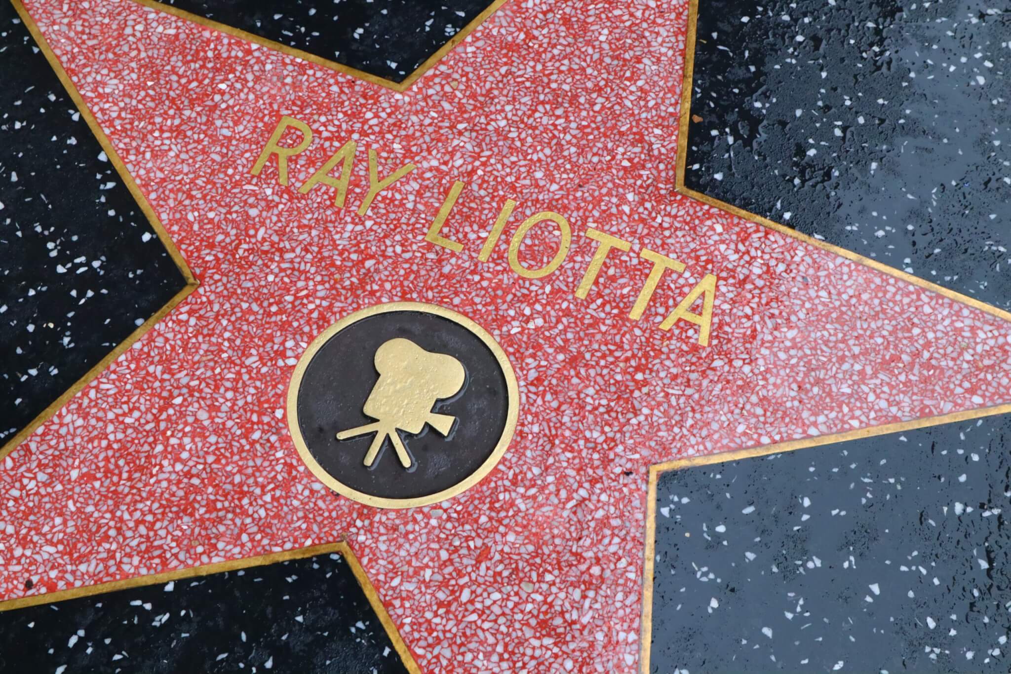 Ray Liotta's star on the Hollywood Walk of Fame