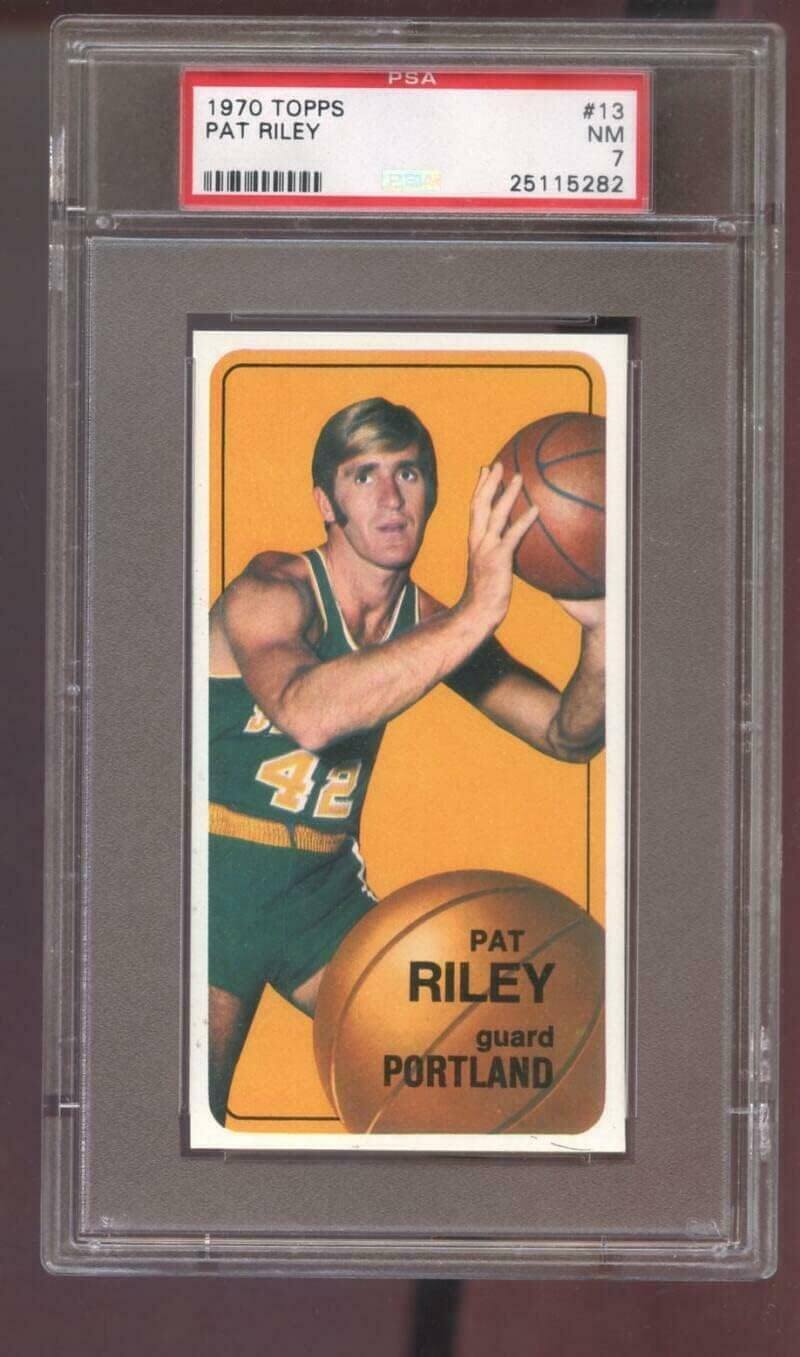 1970 Topps Pat Riley Rookie Card