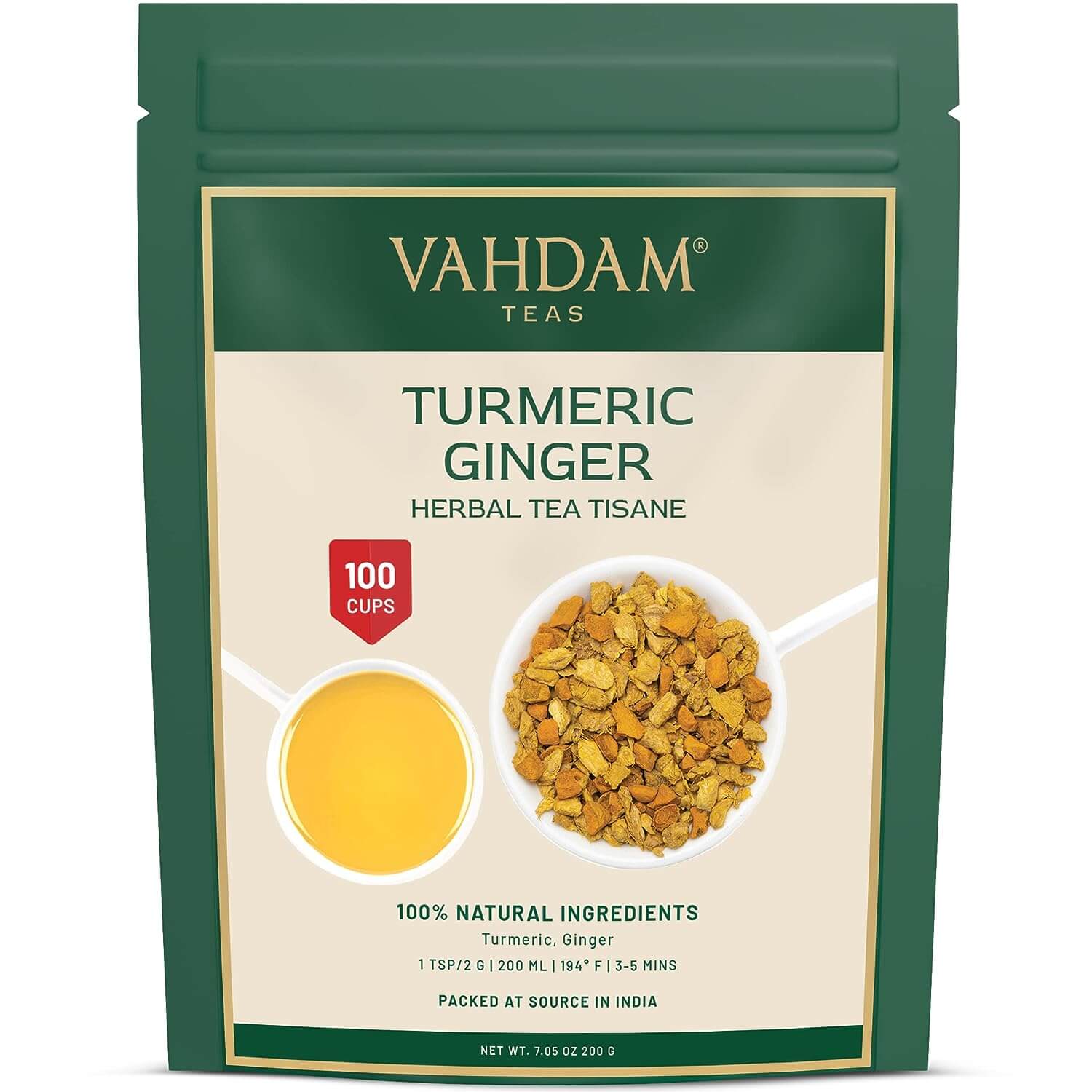 Amazon's Best Seller: Vahdam Turmeric Ginger Tea