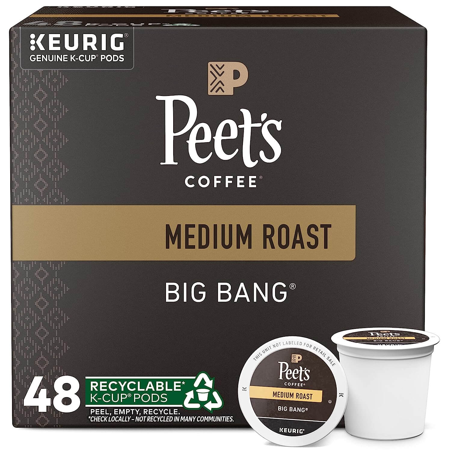 Peet's Big Bang Medium Roast K-Cup