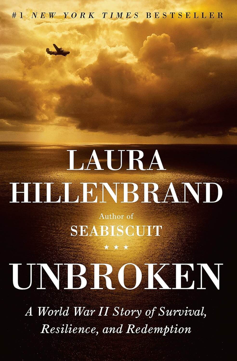 "Unbroken: A World War II Story of Survival, Resilience and Redemption" by Laura Hillenbrand