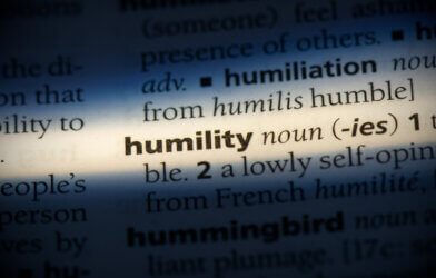 "Humility" in the dictionary
