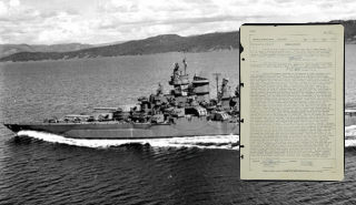 USS Tennessee and weather documents 