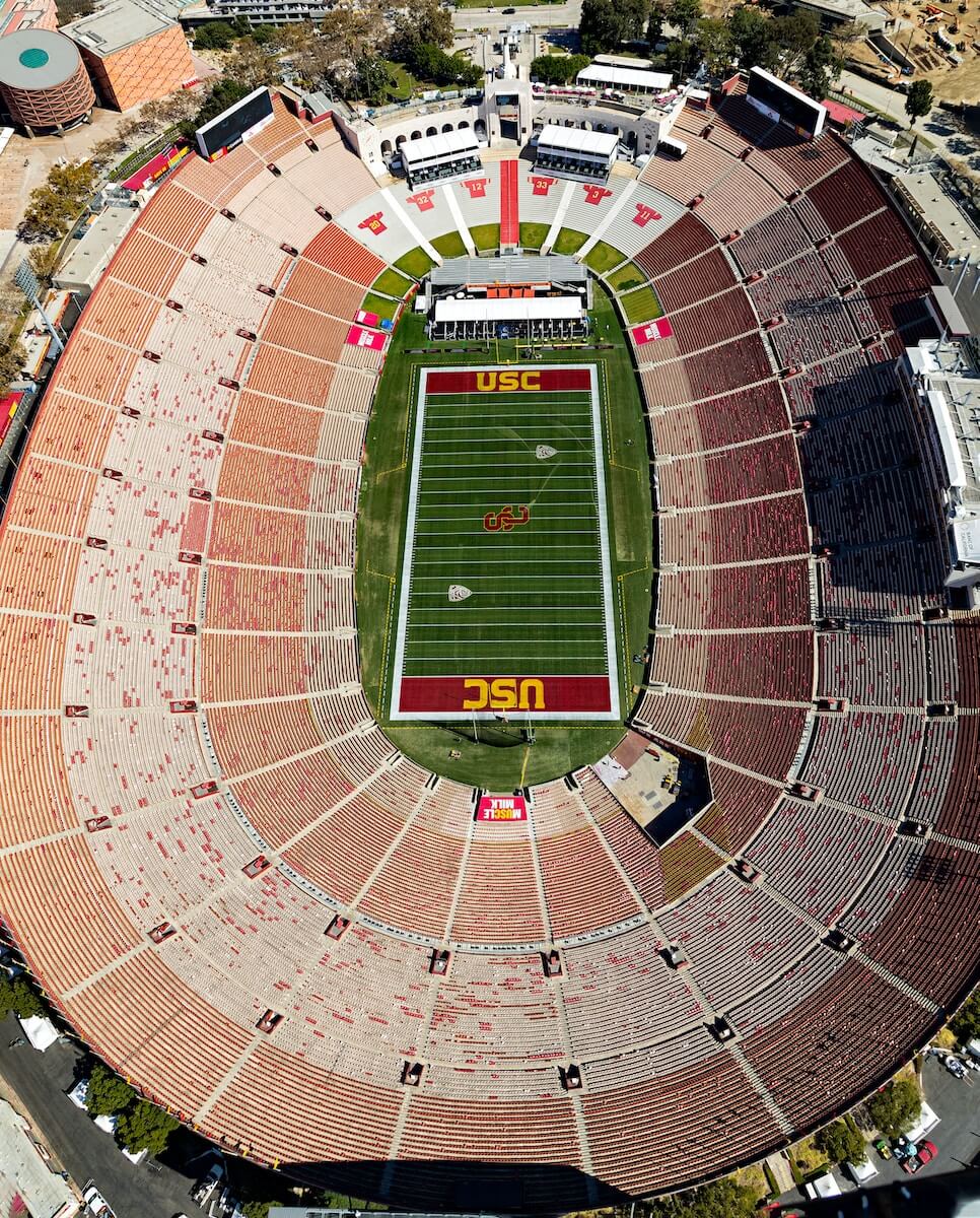 USC Trojans' LA Memorial Coliseum