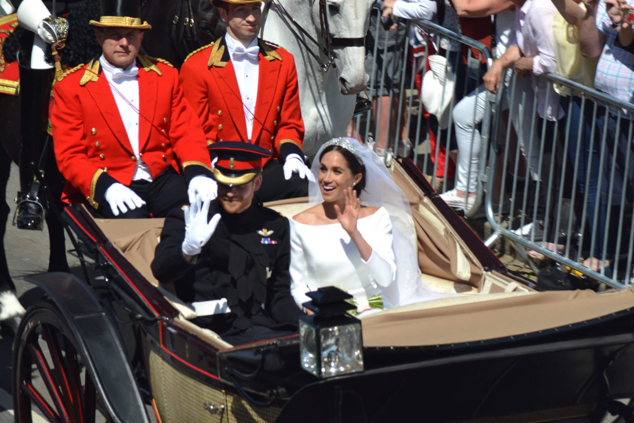 Prince Harry and Megan Markle's wedding in 2018