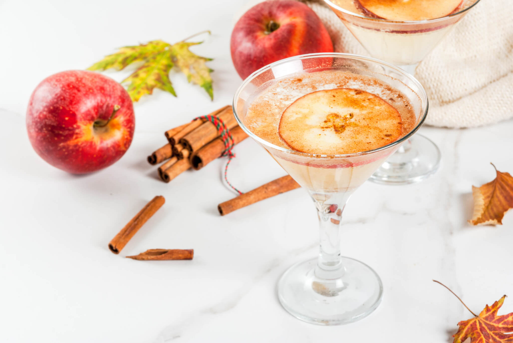 Apple cider martini