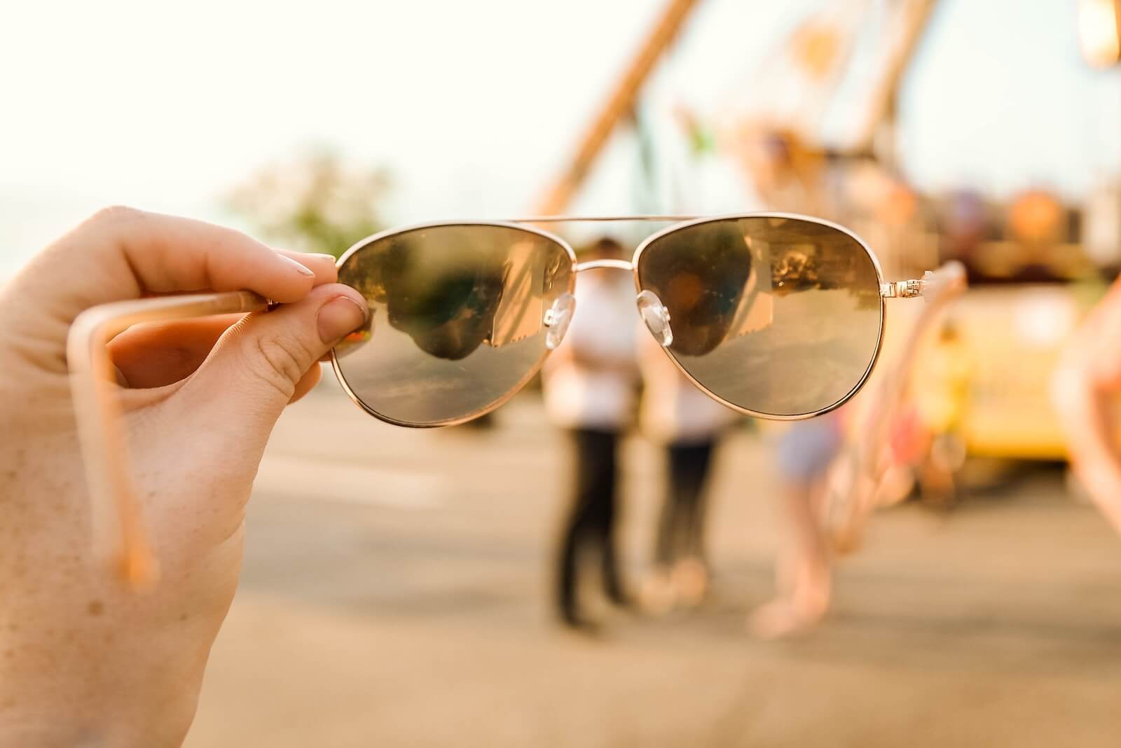 eyesight through sunglasses