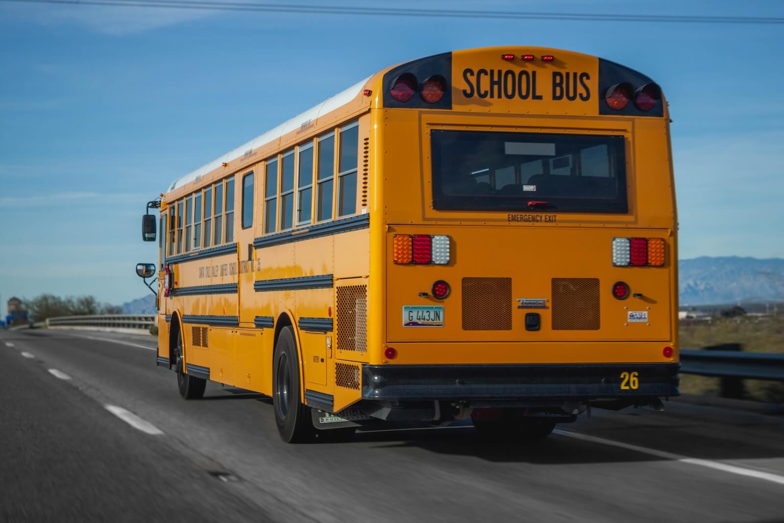 A school bus