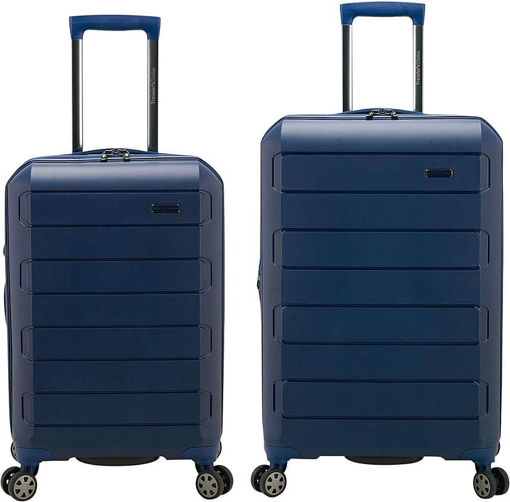 Traveler's Choice Pagosa Hardshell Expandable Spinner Carry-On