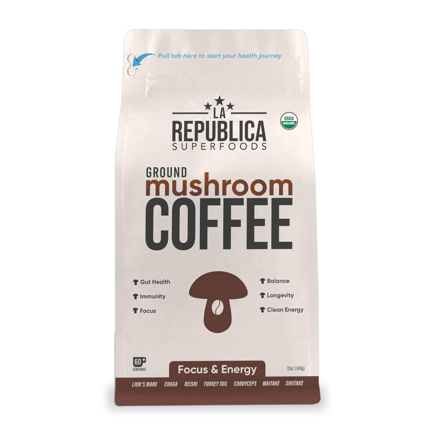 La Republica Ground Mushroom Coffee