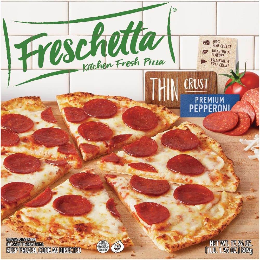 Freschetta Thin Crust Premium Pepperoni Pizza