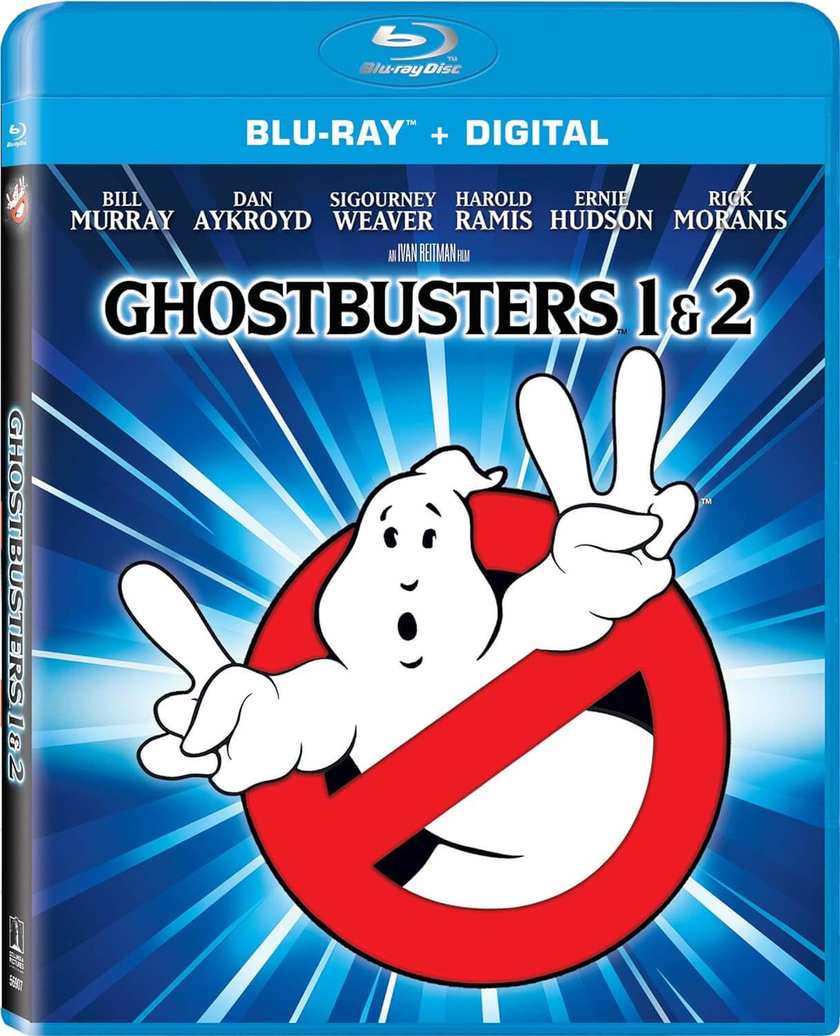 "Ghostbusters" 1 and 2
