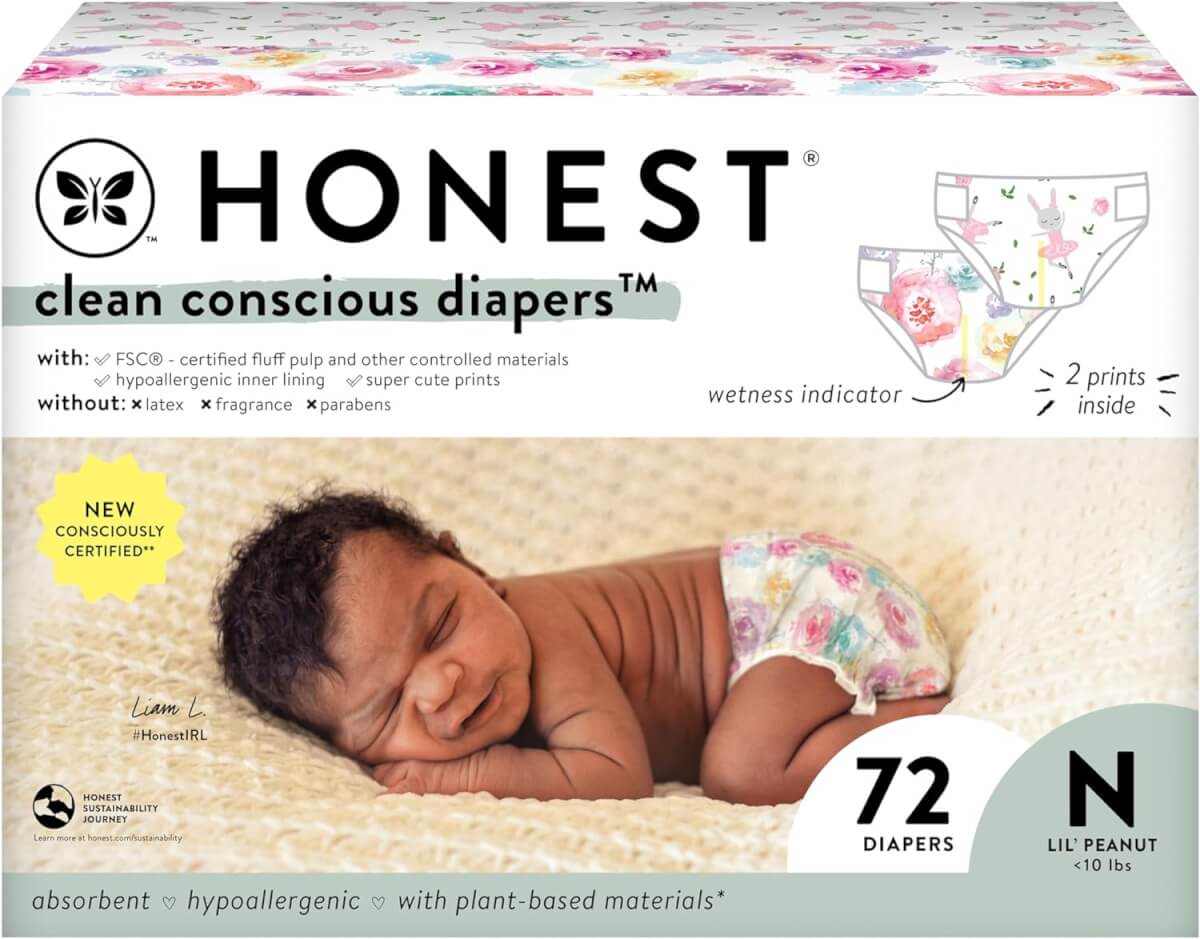 Honest Newborn Diapers
