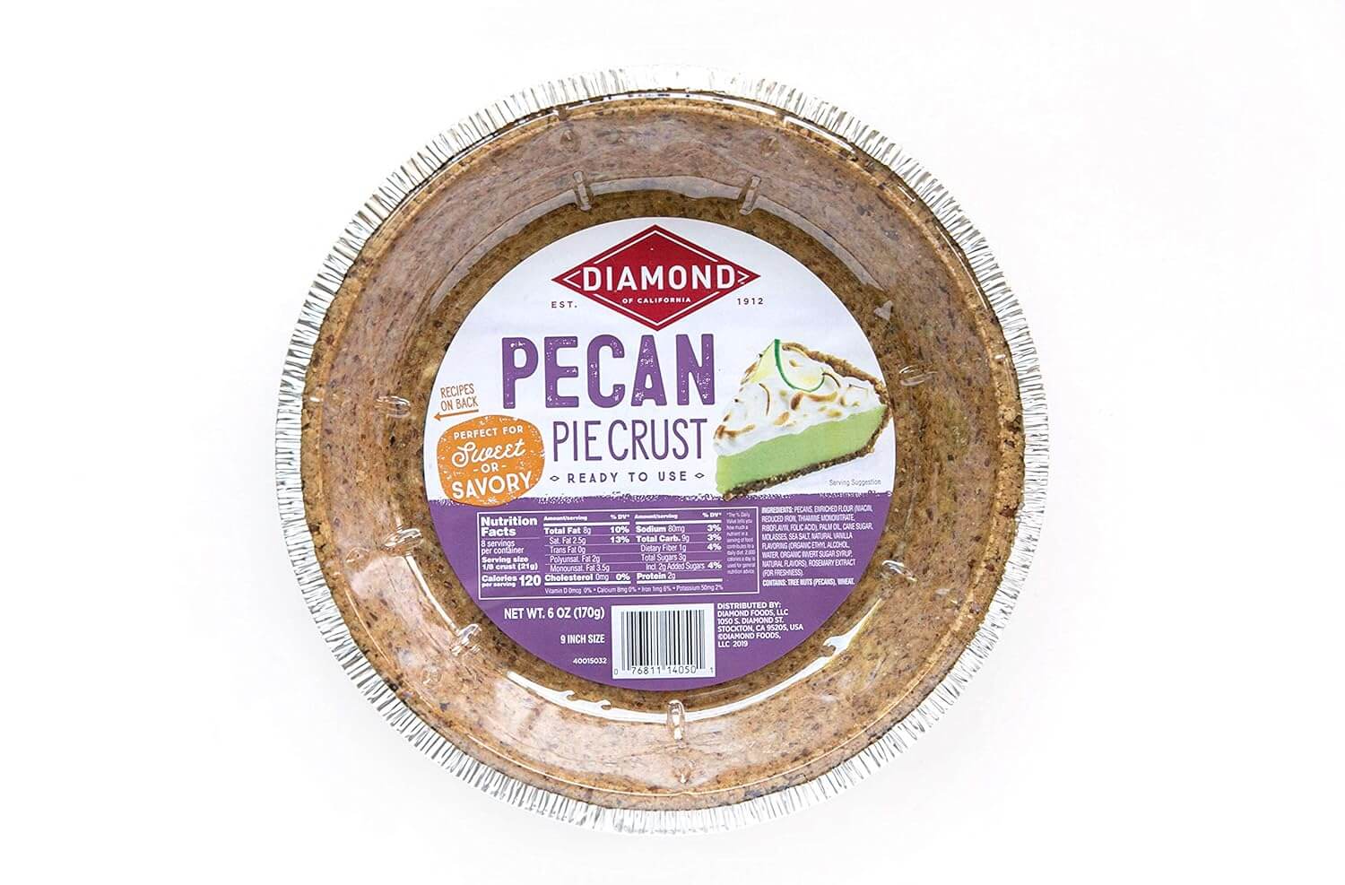 Diamond Pecan Pie Crust