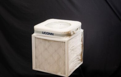 inexpensive do-it-yourself (DIY) “Corsi-Rosenthal Box” air purifier