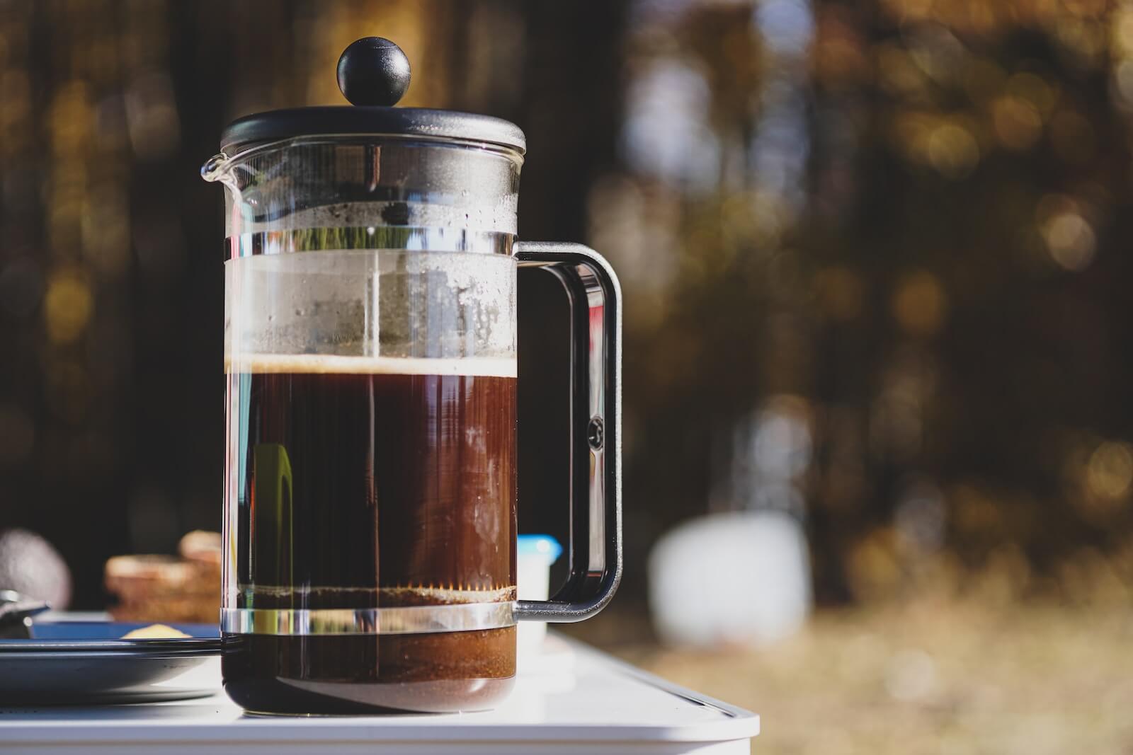 French press for coffee