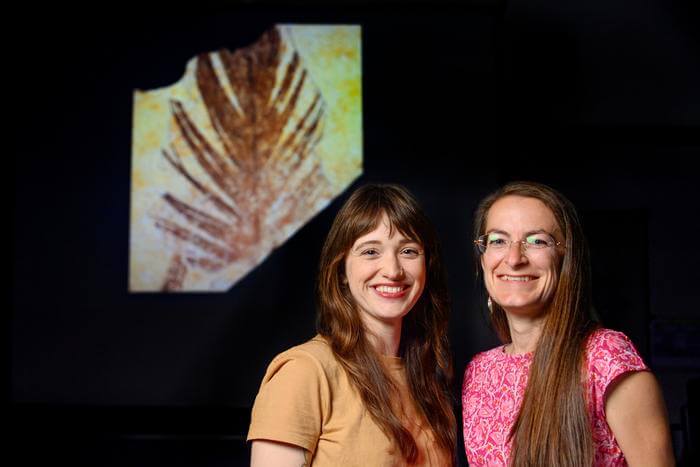 Dr Tiffany Slater and Prof. Maria McNamara pictured in the experimental fossilization laboratory at the School of Biological, Earth and Environmental Sciences at University College Cork