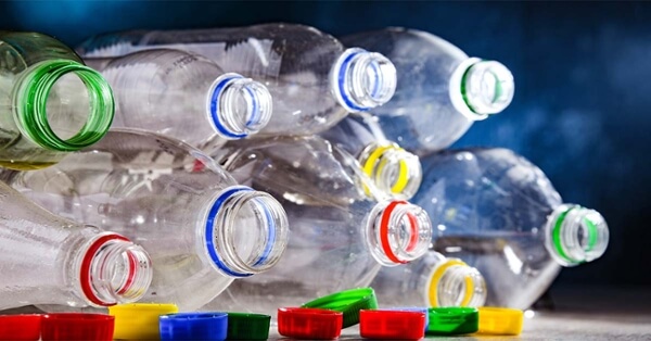 Photo of plastic bottles