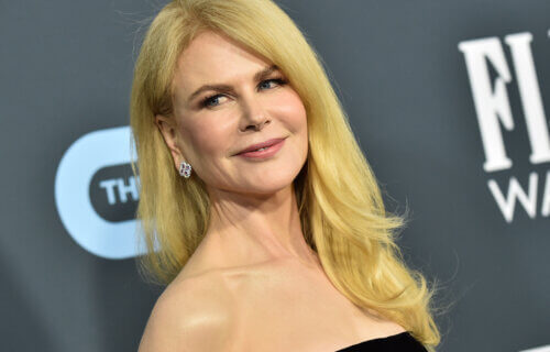 Nicole Kidman arrives for the 25th Annual Critics' Choice Awards in 2020