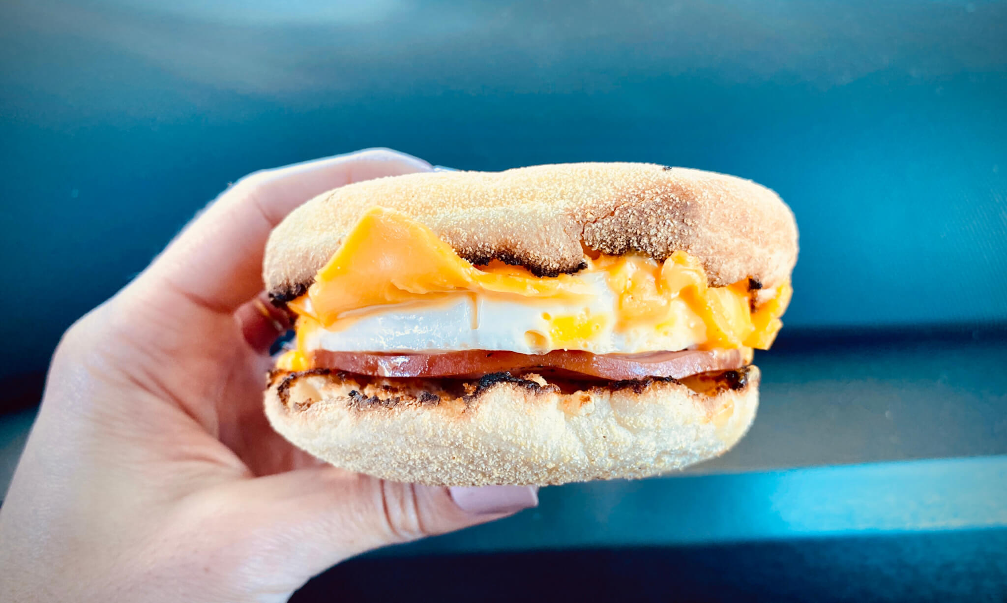 McDonald's Egg McMuffin with Canadian bacon